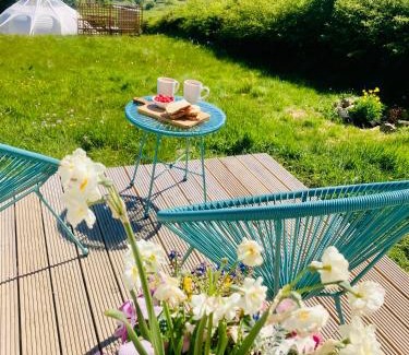 Trefeglwys Other | Luxury Stargazing Glamping - Seren Aur with Hot Tub