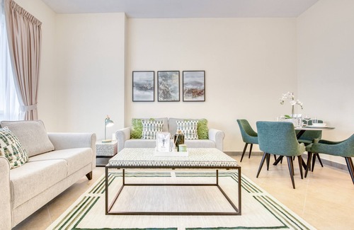 Barsha Heights Apartment | Luxury stay at Madison 2Bedroom Balcony