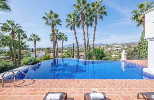 New Golden Mile Villa | Luxury Villa Sildavia with Pool, Garden, Terrace, Balcony, A/C & Wi-Fi
