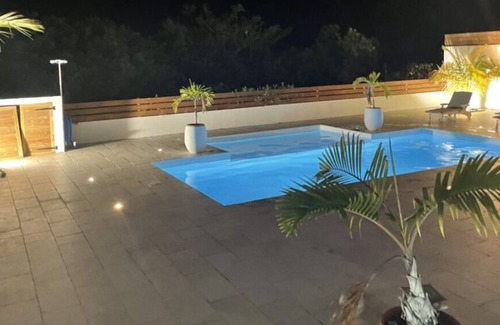 Sainte Marie Villa | Luxury villa with sea view, large pool and outdoor kitchen