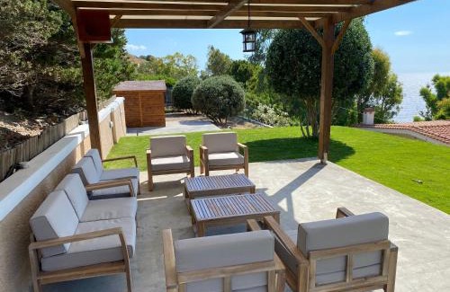 Ormos Agiou Ioannou Villa | Luxury villa with stunning panoramic sea view