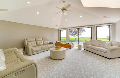 Anchor Bay Harbor House | Luxury Waterfront Home in Chesterfield with Views!