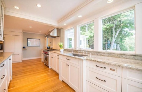 Bath House | Luxury Waterfront Private Property with Hot Tub