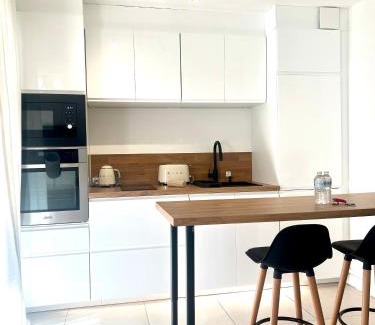 Charpennes - Charmettes Apartment | Lyon Suite Cosy - Climatisé - Appartement T2 - Proche Parc Tête d'Or