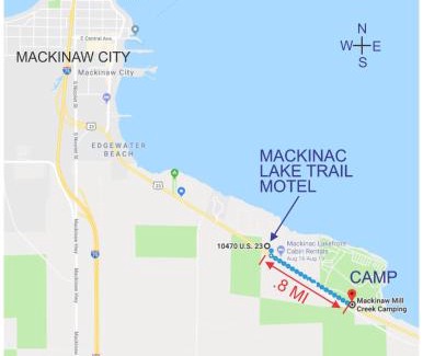 Mackinaw City Other | Mackinac Lake Trail Motel