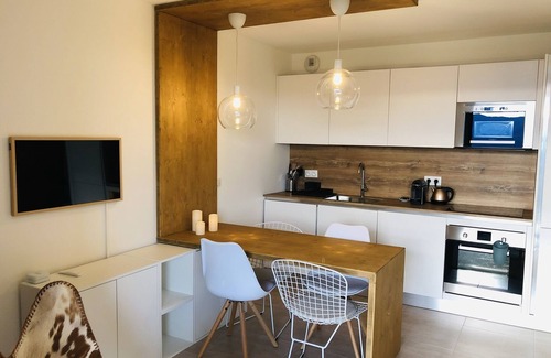 Valberg Apartment | 🤩 Magic panorama 🏔 Wood stove - 2 rooms - 4 people free parking