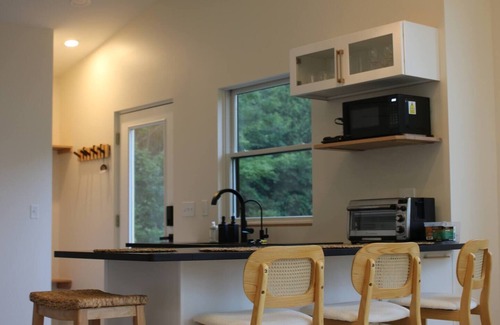 Charlotte House | Magical Forest Retreat + Sauna near Mt. Philo & Lake Champlain