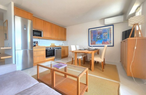Theoule-Superieur Apartment | Magnificent 2p sea view and swimming pool