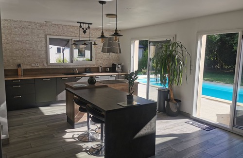 Croth House | Magnificent 8p villa with swimming pool, sauna and SPA