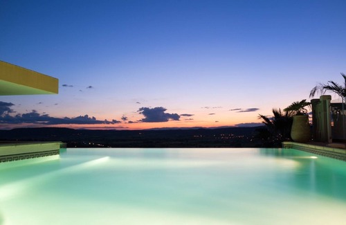 Langlade Apartment | Magnificent Gite with dominant view swimming pool and jacuzzi (L'Olivier)