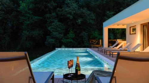 Boljevici Villa | Magnificent Istria Villa Villa Green Oasis 4 Bedrooms Spacious Sun Terrace With Outdoor Heated Pool Labin