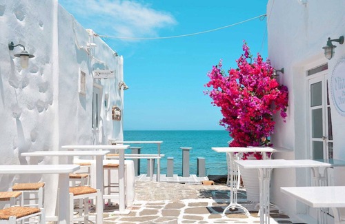 Apollonia Apartment | Magnificent Milos Room | Elysia Room | Private Furnished Balcony | Outdoor Dining Area | Prime.