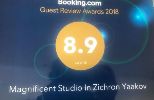 Zikhron Ya'aqov Apartment | Magnificent studio in Zichron yaakov sea view and garden
