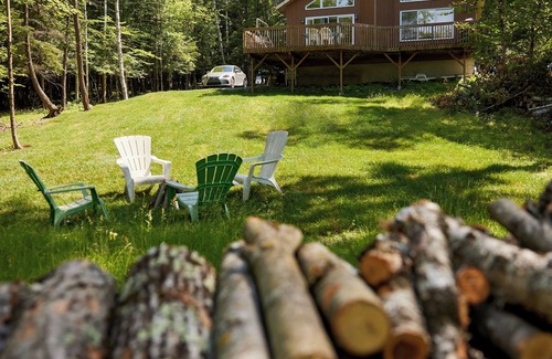 Hatley Ski Chalet | Magnifique chalet au lac massawippi