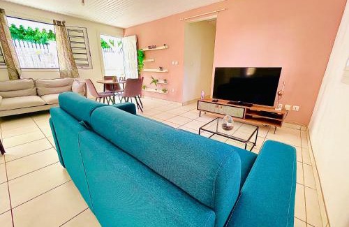 Le Lamentin House | Magnifique haut de villa spacieux campagne,Jacuzzi