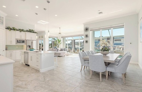 Marco Island House | Magnolia - Located next to Rose Marina on the Marco River, this vacation rental