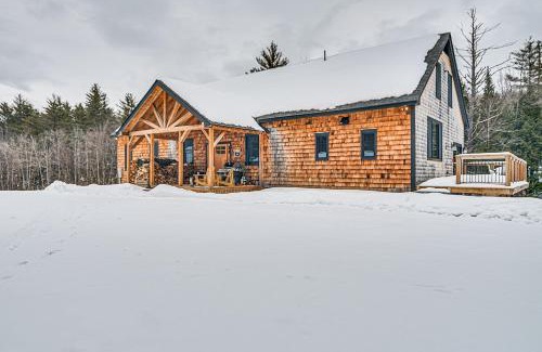 Bryant Pond House | Maine Home with Hot Tub and Snowmobile Trail Access!