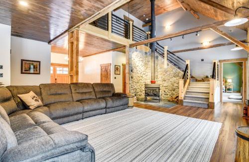 Bryant Pond House | Maine Home with Hot Tub and Snowmobile Trail Access!