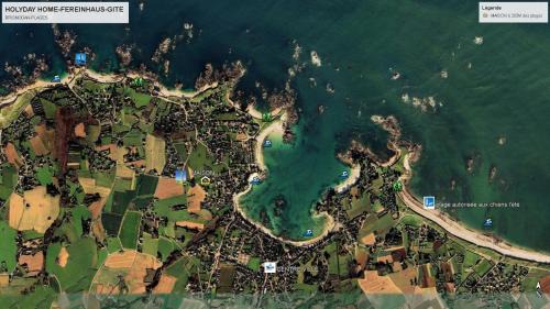 Brignogan-Plage House | Maison à 200m des plages de Brignogan - Holiday Home-Fereinhaus