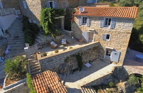 Olmeto House | Maison Corse Authentique, Terrasses et Jardin, vue Panoramique !