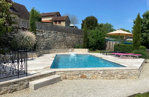 Saint-Amand-de-Coly House | Maison du Bourg with private pool - Charming gîte for 4 near SARLAT