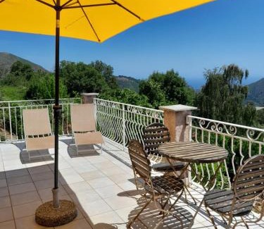 Pietra-di-Verde House | Maison entre terre et mer Vue sur mer Grande terrasse