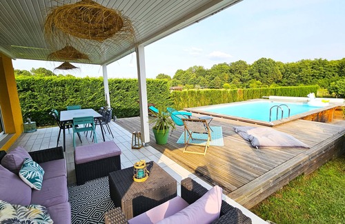 Saint-Selve House | Maison Familiale Avec Piscine au Cœur du Vignoble des Graves à 20min de Bordeaux