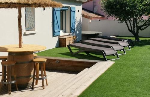 Moussan House | Maison L'Inattendu avec spa & piscine privatifs