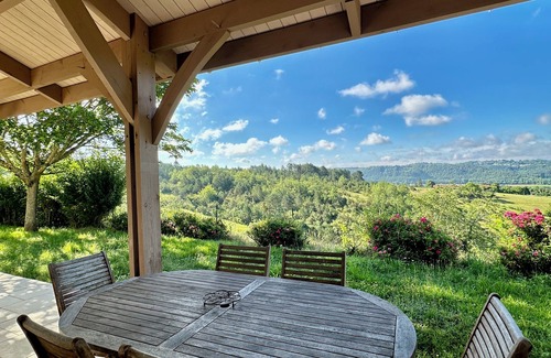 La Fagette House | Maison Oléa - Gîte "moréna" Avec vue sur la Vallée de la Vézère