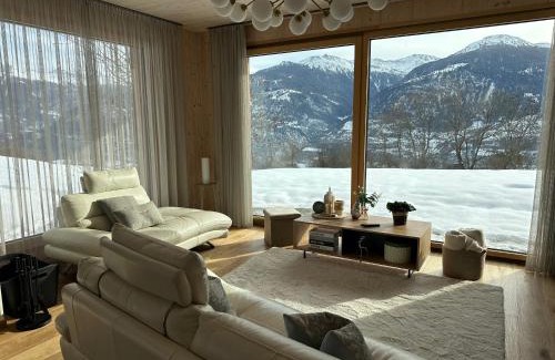 Lens House | Maison Panorama Alpes Suisses & Sauna