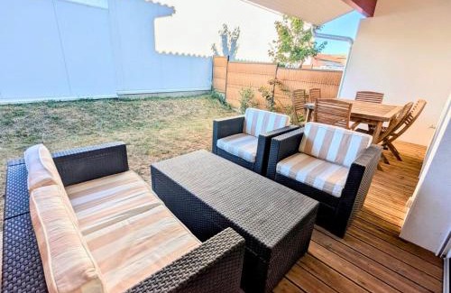 Dax Villa | Maison T4 jardin, garage, terrasse, bureau