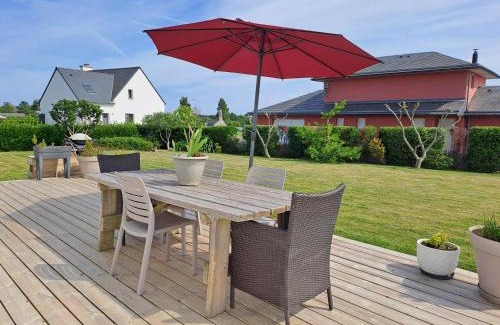 Treffiagat House | Maison traditionnelle et moderne avec vue mer