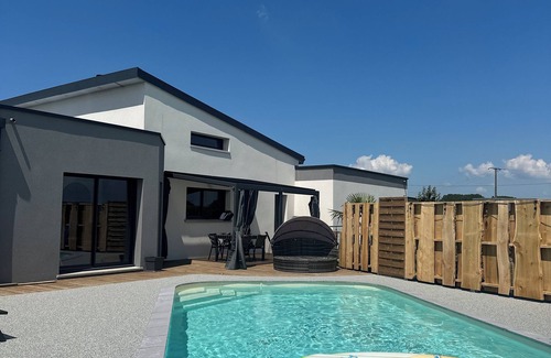 Manneville-sur-Risle Villa | Maison Villa Familiale 12 Personnes à la Campagne Proche Dhonfleur et Deauville