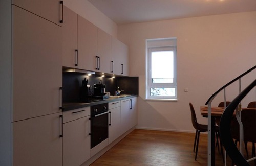 Bad Kreuznach Apartment | Maisonette │ Old town │ Parking lot │ Kitchen │96 m² - Holiday home│ Central │3 Whg