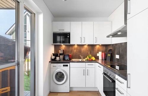 Olpenitz Apartment | Maltes Ostseekoje - EG, Infrarot-sauna, Waschmaschine, Terrasse, Dusche, Kamin