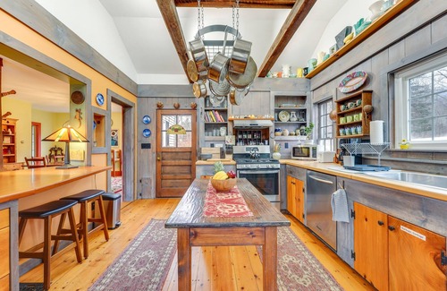 Manchester Center House | Manchester Center Home w/Green Mtn Views!