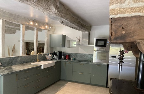 Saint-Remy-du-Plein Cottage | Manoir de Campagne Avec Parc Arboré de 7000m²