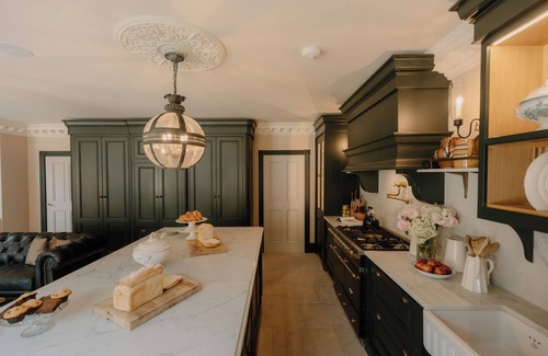Malpas House | Manor home sleeping 18 guests , indoor pool, spa suite, hot tub, cinema room, outdoor kitchen & bar