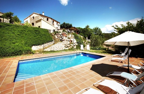 La Llacuna Villa | Mansion in La Llacuna with Pool & Mountain Views