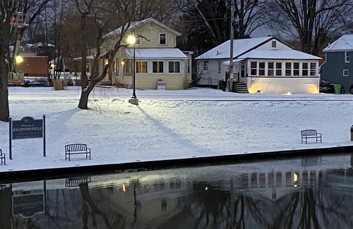 Baldwinsville Apartment | Marble Island South - Village Waterfront with dockage, parking, restaurants .