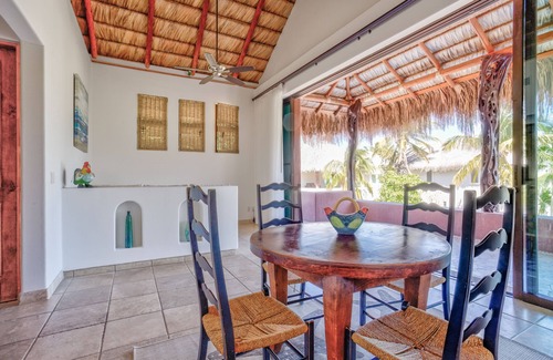 Ensenada Los Muertos Villa | Marcela up: Oceanview 2 bedr with private balcony