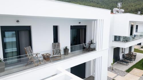 Skala Rachoniou Apartment | Mare Blue The Vintage Suite