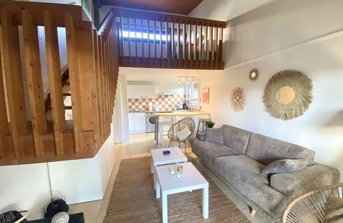 Le Penon Apartment | MARENSIN residence. Duplex flat, close to the Bourdaines beach