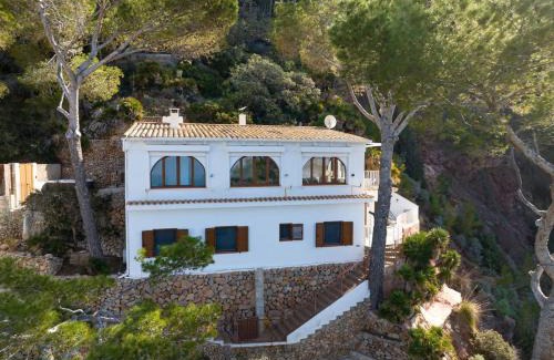 Banyalbufar Villa | Maripins Villa con jacuzzi y vistas únicas al mar