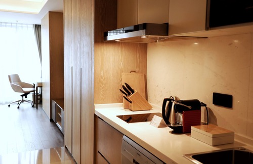 Jeifangbei Central Business District Hotel | Marriott Executive Apartments Chongqing
