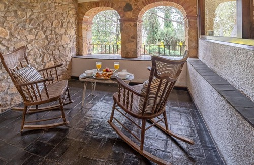 Llagostera Villa | MASIA MARCO LUX, POOL, GARDEN, FIRE-PLACE, BARBECUE