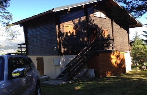 Matemale Ski Chalet | MATEMALE CHALET, VIEW ON THE LAKE AND THE ANGLES