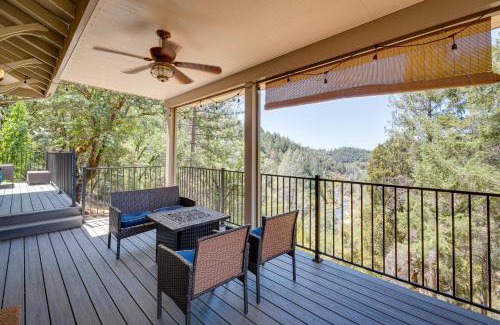 Auburn House | Meadow Vista Mountain Escape with River Views!