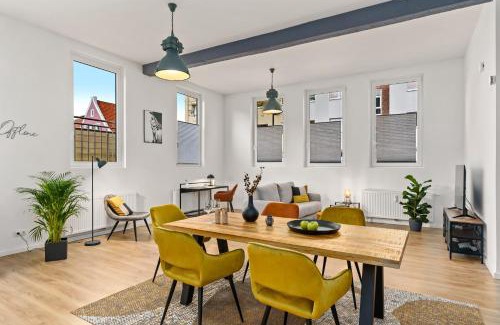 Oestliche Vorstadt Apartment | MEL&BENS Loft-Appartements Terrasse Weserstadion