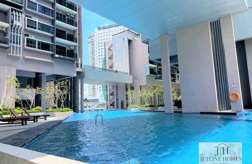 Taman Melaka Raya Apartment | Melaka Town Studio @City-View/4pax/bathun/wi-fi/tv